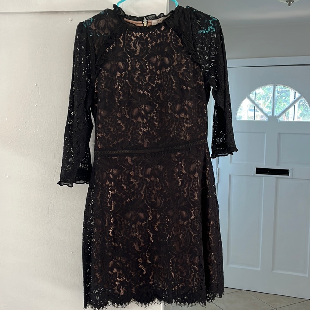 Black Lace Cocktail Dress